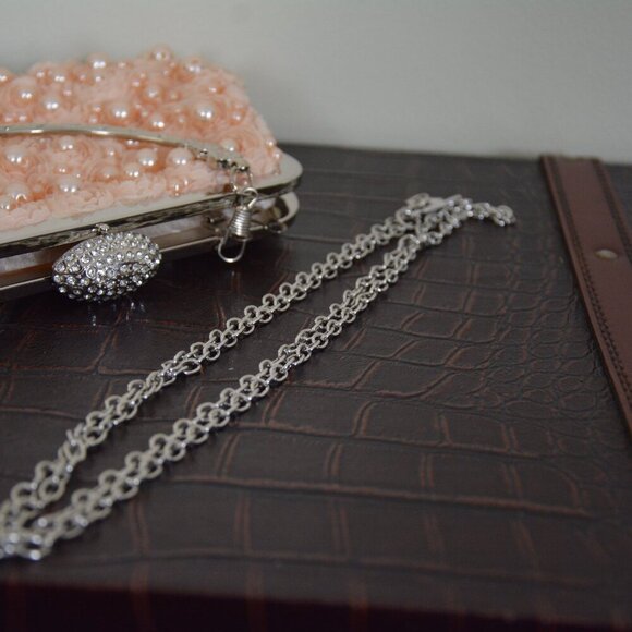 Beading Women Evening Bags Party Wedding Daily Diamonds Clutch Bag Purse NWOT - Picture 13 of 13